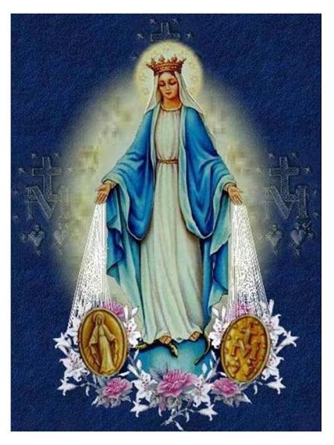Virgen MarÍa Ruega Por Nosotros Medalla Milagrosa Virgin Mary