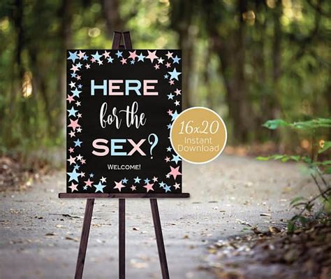 Twinkle Here For The Sex Gender Reveal Welcome Etsy Gender Reveal