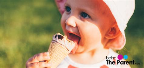 Find out when it's safe to give your baby ice cream and frozen desserts what ice cream is rich in sugar and milk fat but sorely lacks vitamins and minerals. When Can My Baby Have His First Ice-cream? | Being The Parent