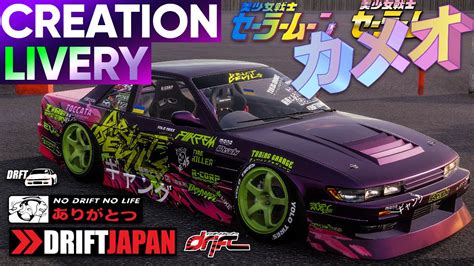 Tutorial LIVERY Nissan Silvia S13 Drift Game Carx Drift Racing Online