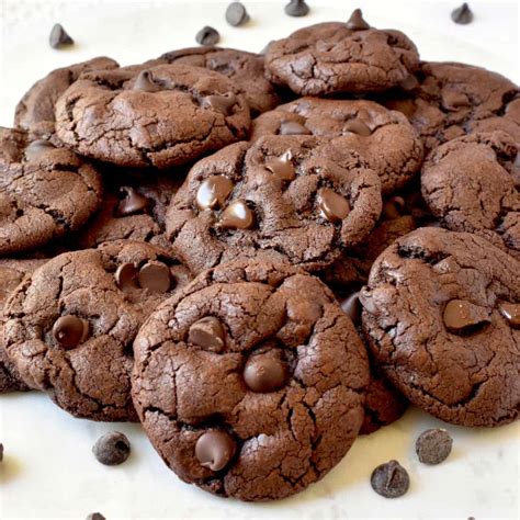 Fudgy Chocolate Cookies With Cocoa Powder Simple Living Recipes