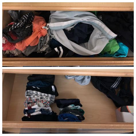 I Know It’s All Supposed To Be In One Shot But I Konmari’d My Underwear Sock Drawer R Konmari
