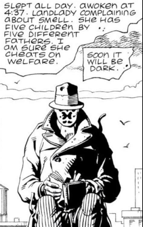 What Motivates Rorschach To Do What He Does And Work Towards His Goals