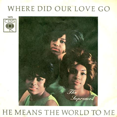 Supremes The 1 Where Did Our Love Go D 1964 Flickr