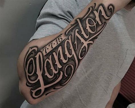 Букви для татуювань які вони бувають 16 шрифтів татуювань для