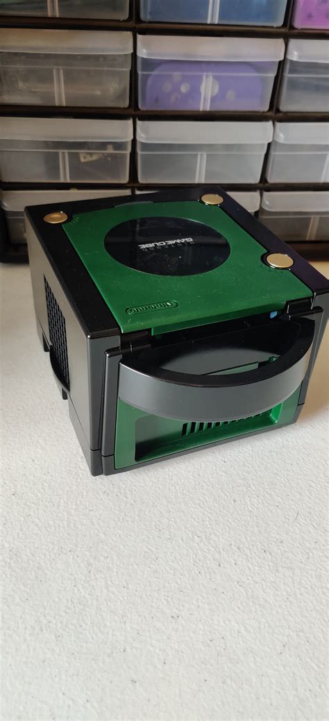 Nintendo Gamecube Console Green Black and Gold DOL-001 | Etsy