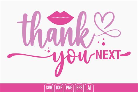 Thank You Next Graphic By Creativemim2001 · Creative Fabrica