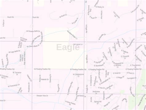 Eagle Idaho Zip Code Map