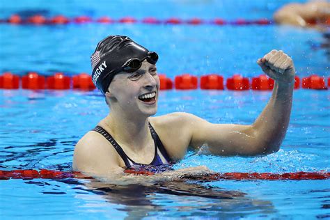 Rio Olympics 2016 Katie Ledecky Wins Third Gold Medal Time