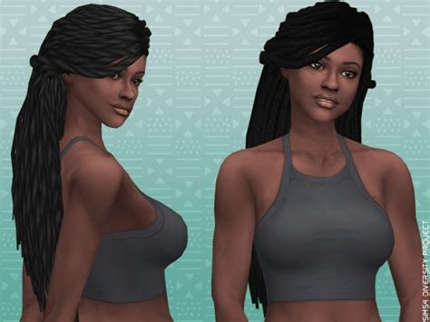 Hallowsims Dreadlocks And Twists At Sims 4 Diversity