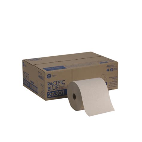 Pacific Blue Basic Recycled Hardwound Paper Towel Roll Previously