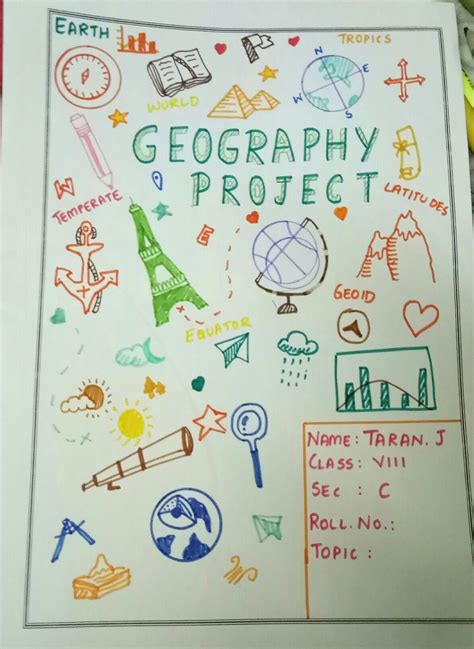Pin By Deeksha Jagadeesh On My Projects Geography Project Project