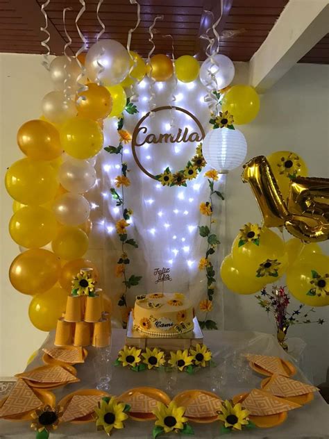 Sunflower Birthday Parties Sunflower Party Bee Birthday Party