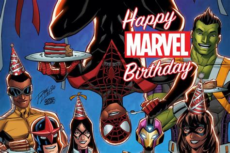 Marvel Comics Birthday Images Happy Birthday From Marvel The Art Of