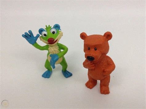 Lot 2 Mhc Bear In The Big Blue House Toy Figures Cake Toppers Treelo