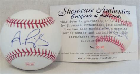 Aacs Autographs Albert Pujols Autographed Official Major League Oml