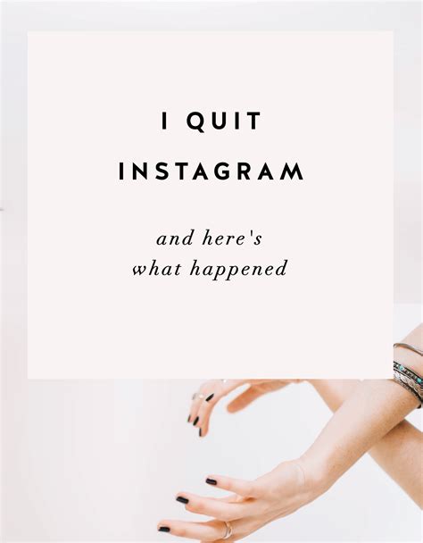 I Quit Instagram And Here S What Happened To My Business Small Business Instagram Facebook