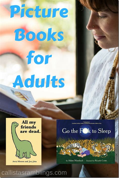 Picture Books For Adults Callistas Ramblings