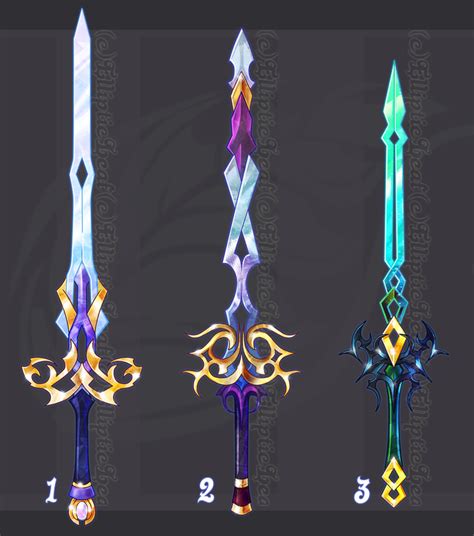 Pin On Melee And Magic Weapon Design