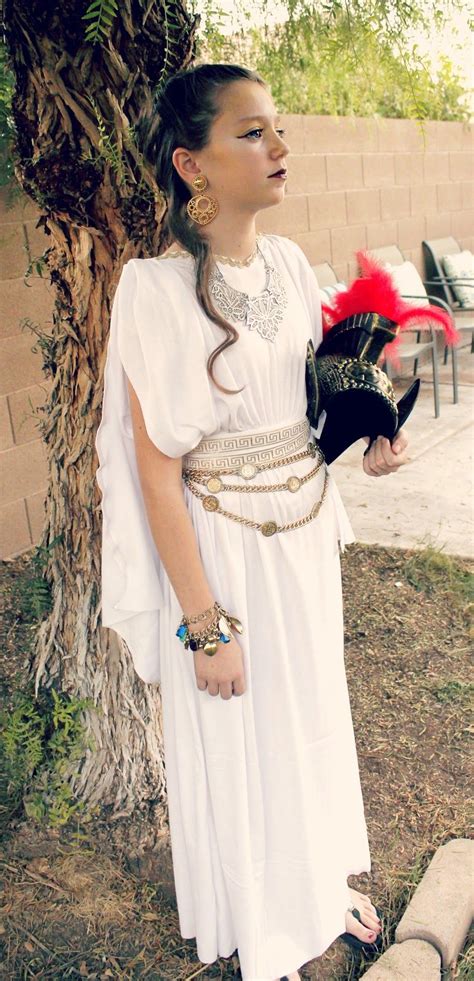 The Crafty Woman Halloween 2012 My Favorite Athena Costume No Instructions Just Picture