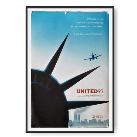 United 93 2006 Original Us One Sheet Poster Cinema Poster Gallery