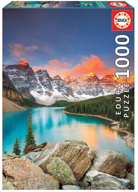 Puzzle Moraine Lake Banff National Park Canada 1 000 Pieces