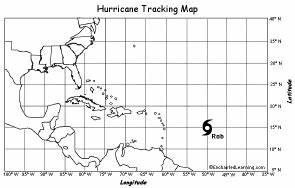 Hurricane Tracking Quiz Enchantedlearning Com