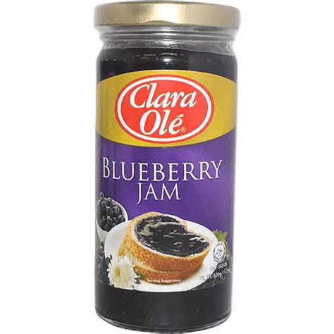 Clara Ole Blueberry Jam 320g Jams And Spreads Walter Mart
