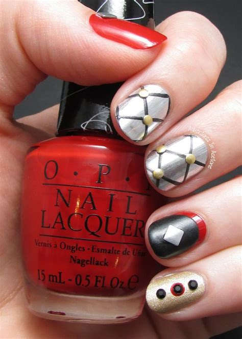 Adventures In Acetone Nail Art Gwen Stefani By Opi Skittlette The