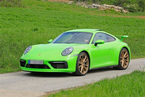 2020 Porsche 911 Carrera Base Model Spotted With Carrera Aerokit