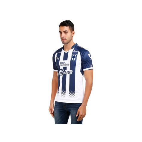 Rayado de corazon hasta el tuetano, no soy grillero de mi club como tantos que hay en twittter, apoyando en las buenas y malas¡¡. Jersey Puma Monterrey FC Réplica Local para caballero