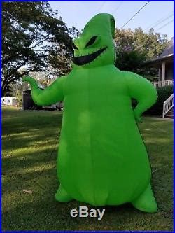 2005 Nightmare Before Christmas Oogie Boogie 8ft Halloween Inflatable