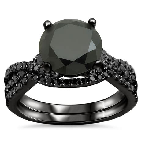 Https://tommynaija.com/wedding/black Diamond Wedding Ring