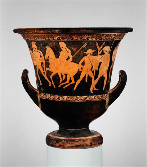 Attributed To The Painter Of The Berlin Hydria Terracotta Calyx Krater Bowl For Mixing Wine