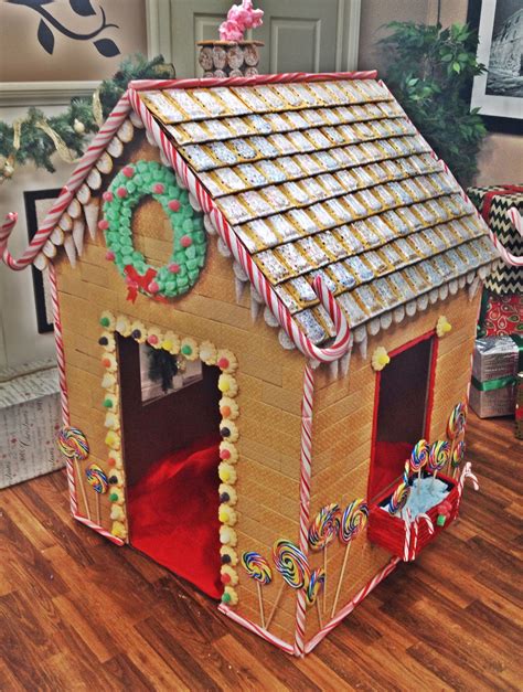 Cardboard Gingerbread House