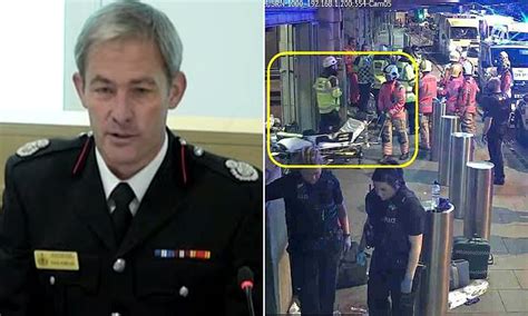 Fire Chief Who Went To Bed After Hearing About Manchester Arena Attack Apologises Daily Mail
