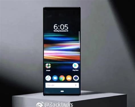 Sony Xperia Xz4 Smartphone Leaked Ahead Of Mobile World Congress Image