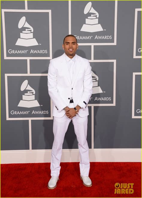 Chris Brown Grammys 2013 Red Carpet Photo 2809199 2013 Grammys