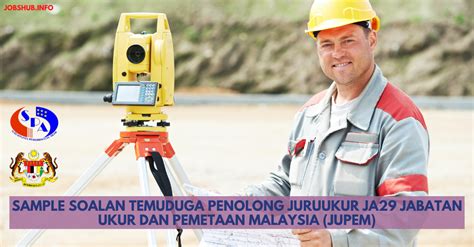 Also known as the perak survey and mapping department in english. Jawatan Kosong Sample Soalan Temuduga Penolong Juruukur ...