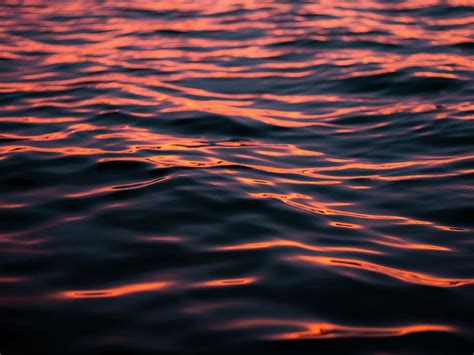 3440x1440px Free Download Hd Wallpaper Body Of Water Sunset Red