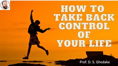 Take Back Control Of Your Life Readwithmeshow Free Audiobooks