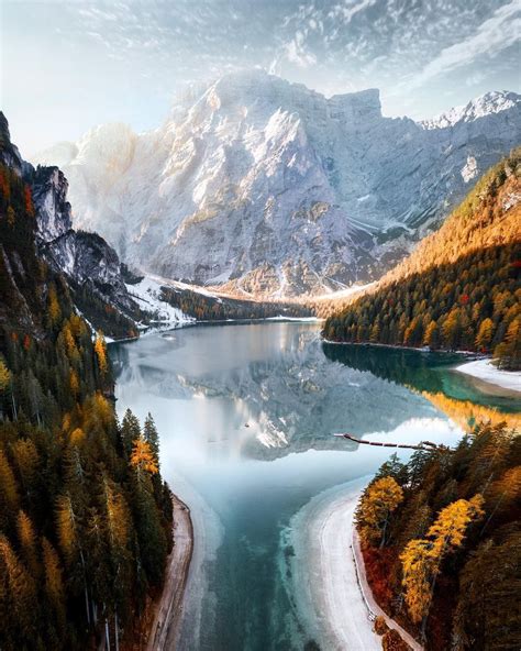 Lake Of Braies Best Winter Destinations Nature Photography