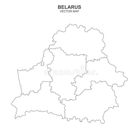 Kies welke je wil door verwijzen naar de 4e foto en te kiezen in het optiemenu charme. Politieke Kaart Van Wit-Rusland Op Witte Achtergrond ...