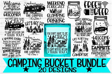Free Free 348 Camping Svg Bundle SVG PNG EPS DXF File