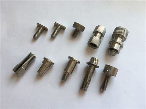 customized high precision nonstandard screw stainless steel cnc machining screw winrock