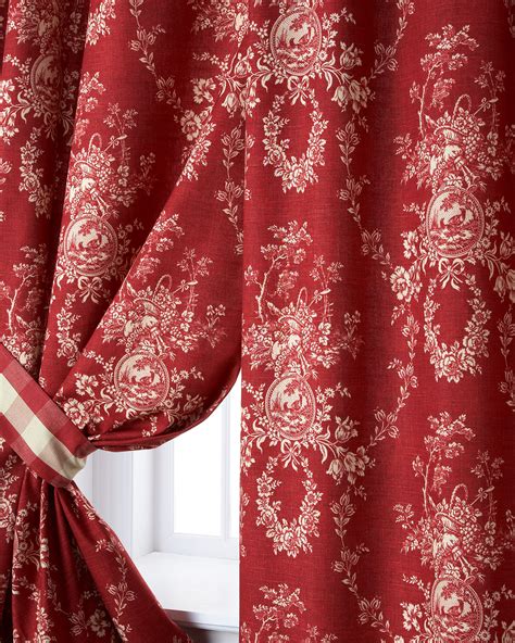 Sherry Kline Home Two French Country Curtains 52w X 96l