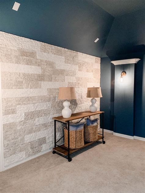 How To Build A Faux Stone Wall Faux Stone Walls Faux