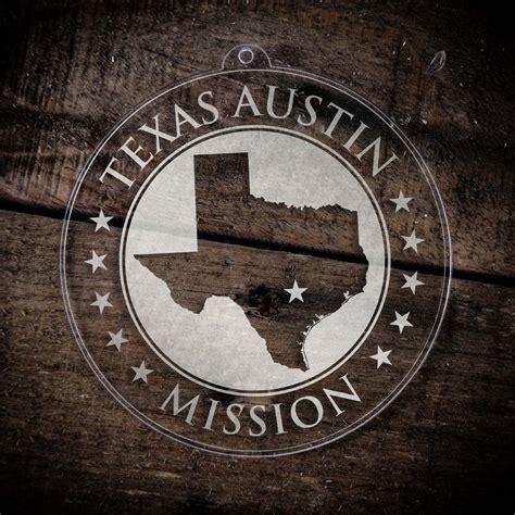 Texas Austin Mission Christmas Ornament The Christmas Missionary