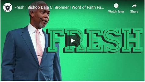 Bishop Dale C Bronner Sermon Fresh Naijapage