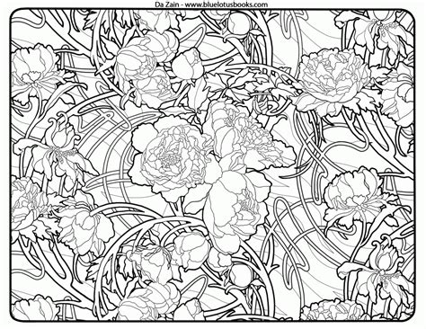Alfons Mucha Art Nouveau Free Adult Coloring Pages Adult Coloring